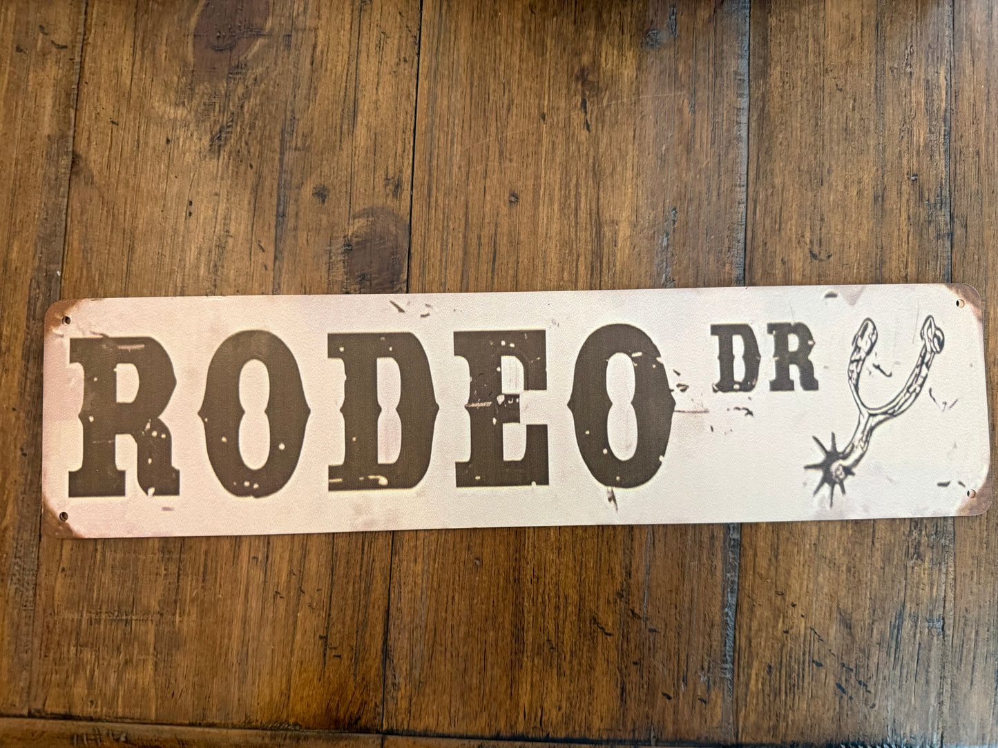 Metal Street Sign