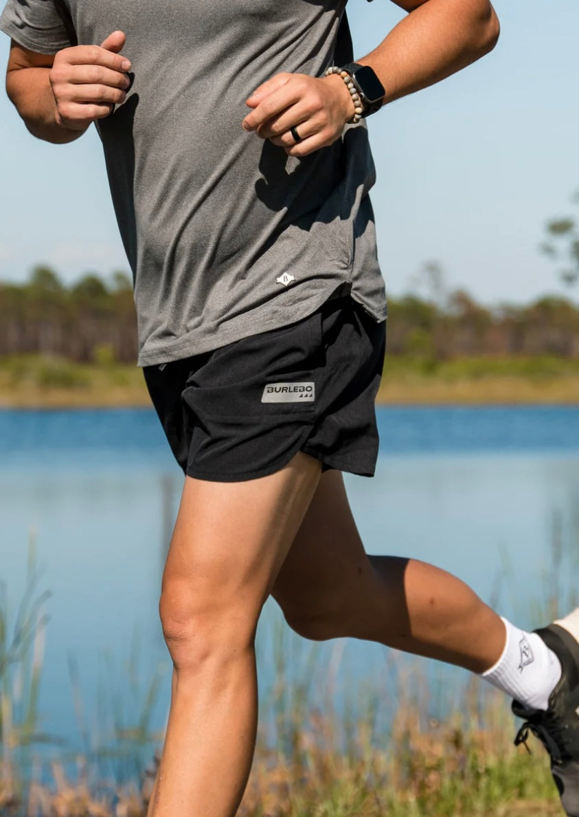 Black Training Shorts Burlebo