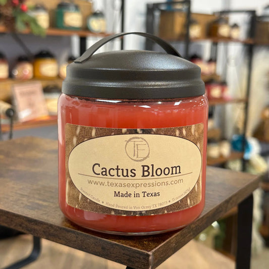 Cactus Bloom Texas Expressions Candle 16 Oz