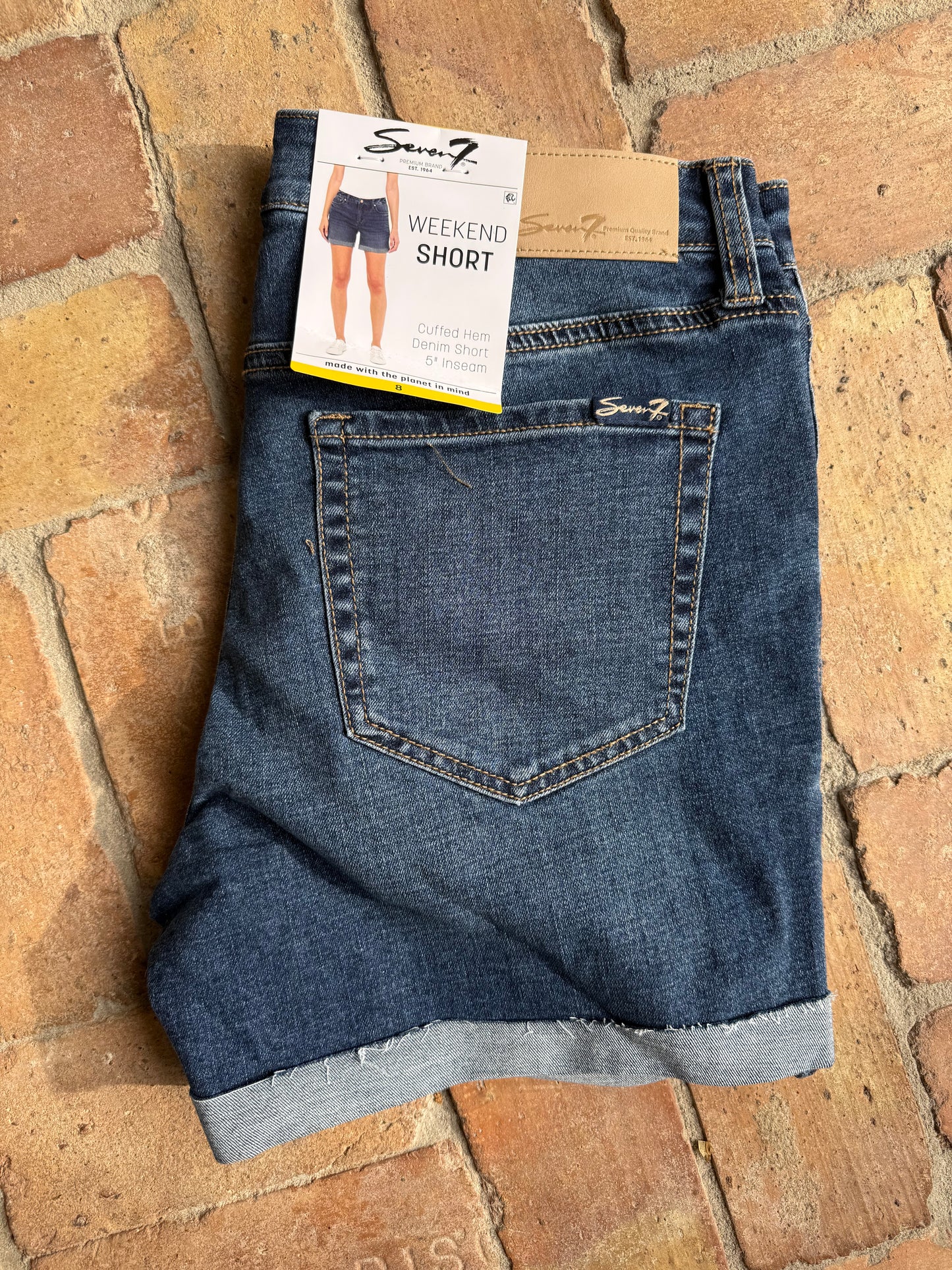 Seven Frey Hem Ladies Shorts