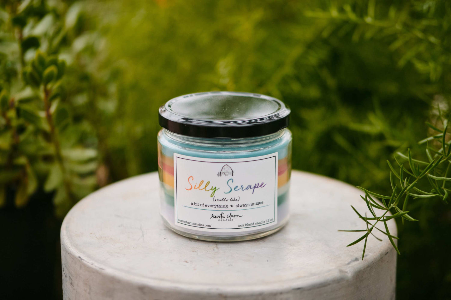Silly Serape Candle Rustic Charm