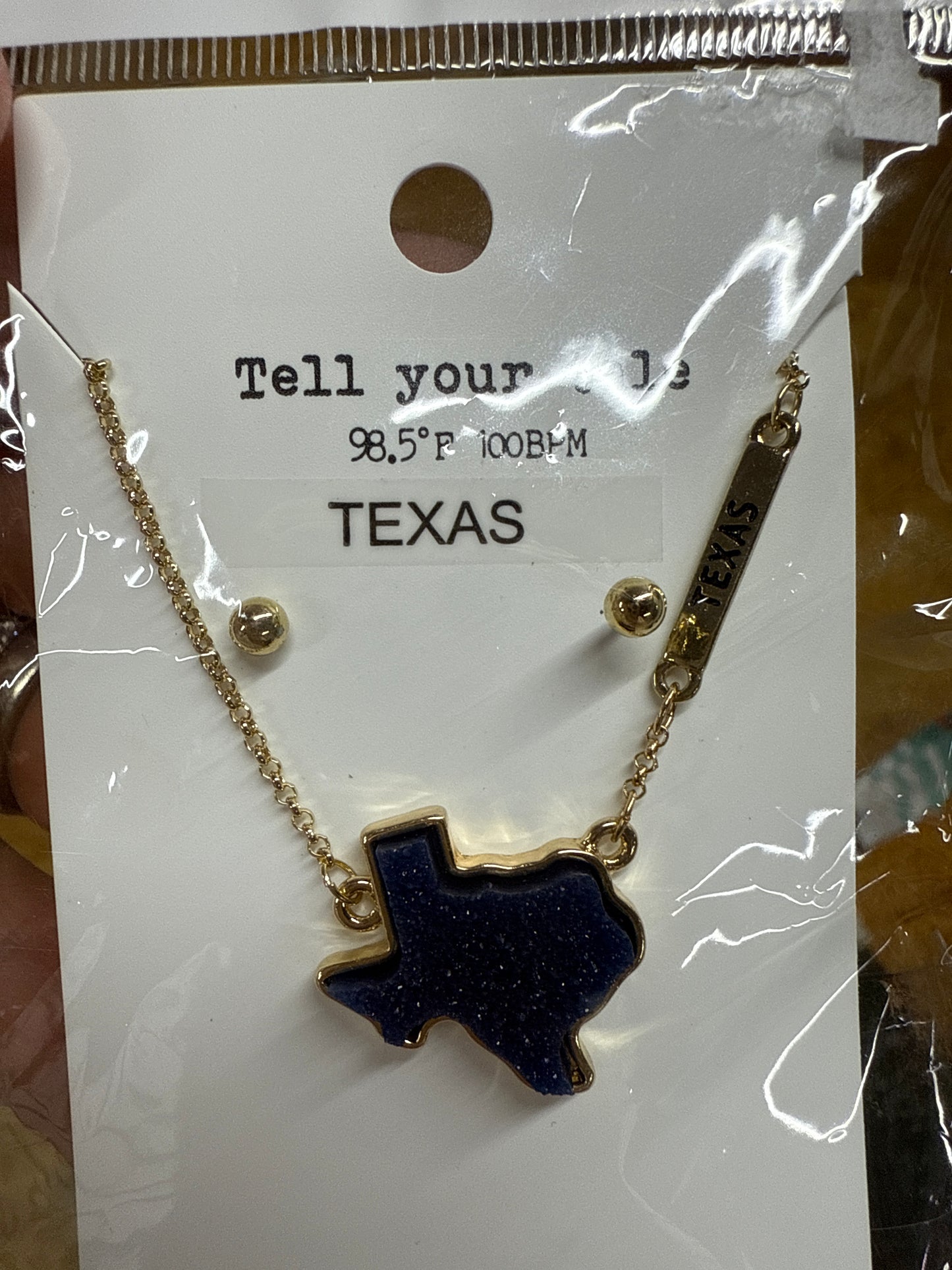 Texas Druzzy Necklace