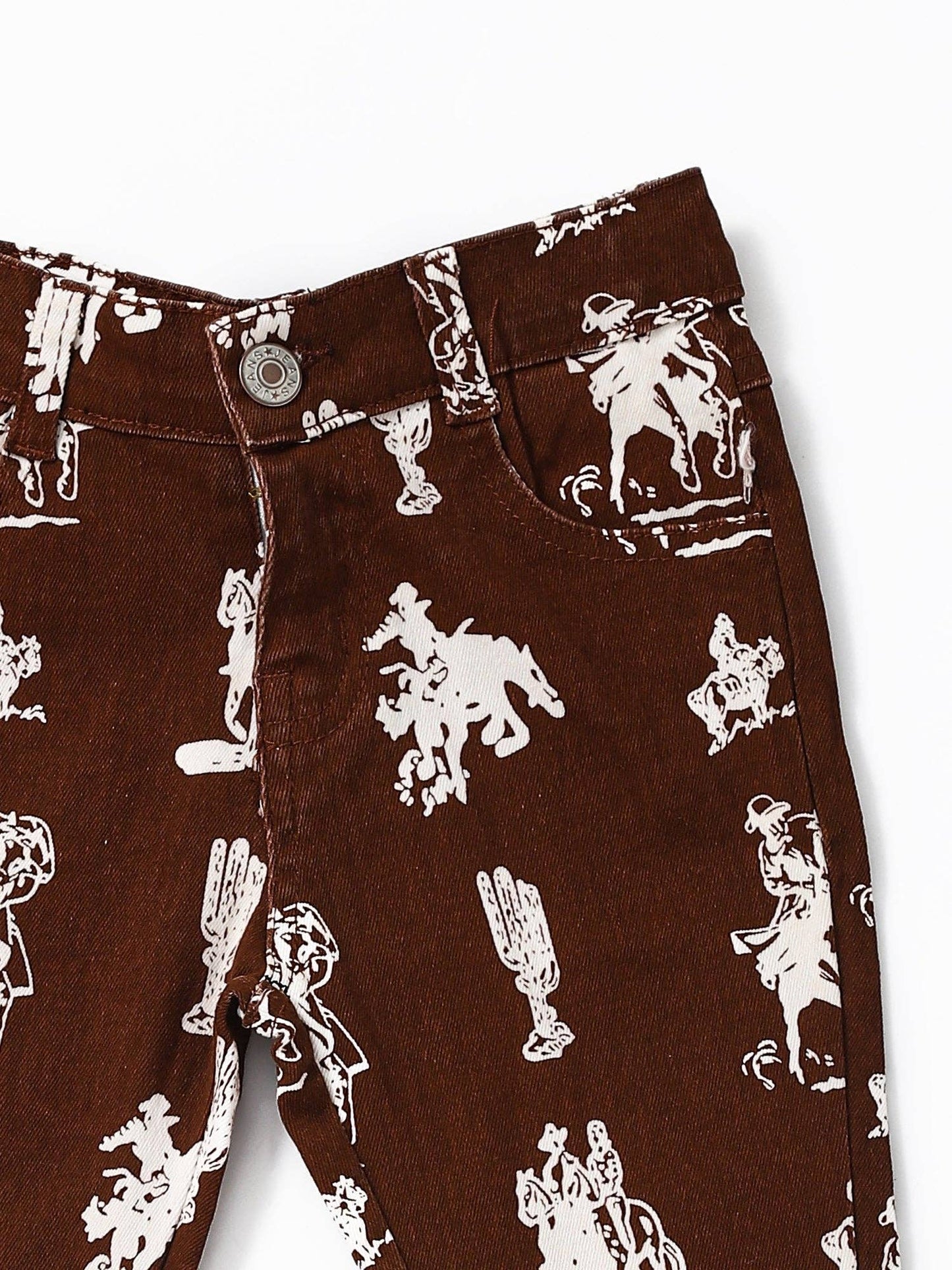 Cactus Rodeo Girls Western Flare Jeans: Sassy Kid