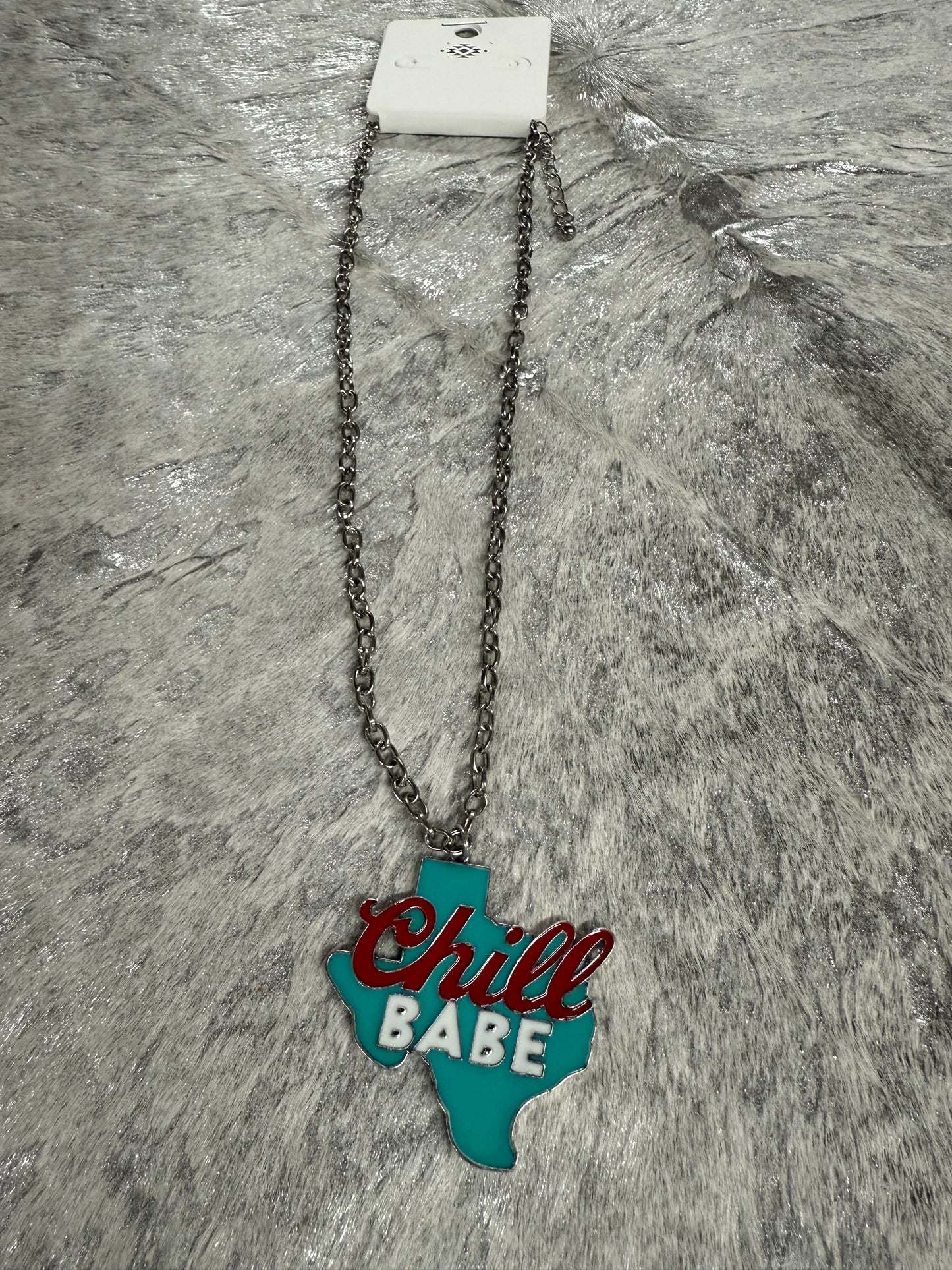 Chill Babe Texas Necklace