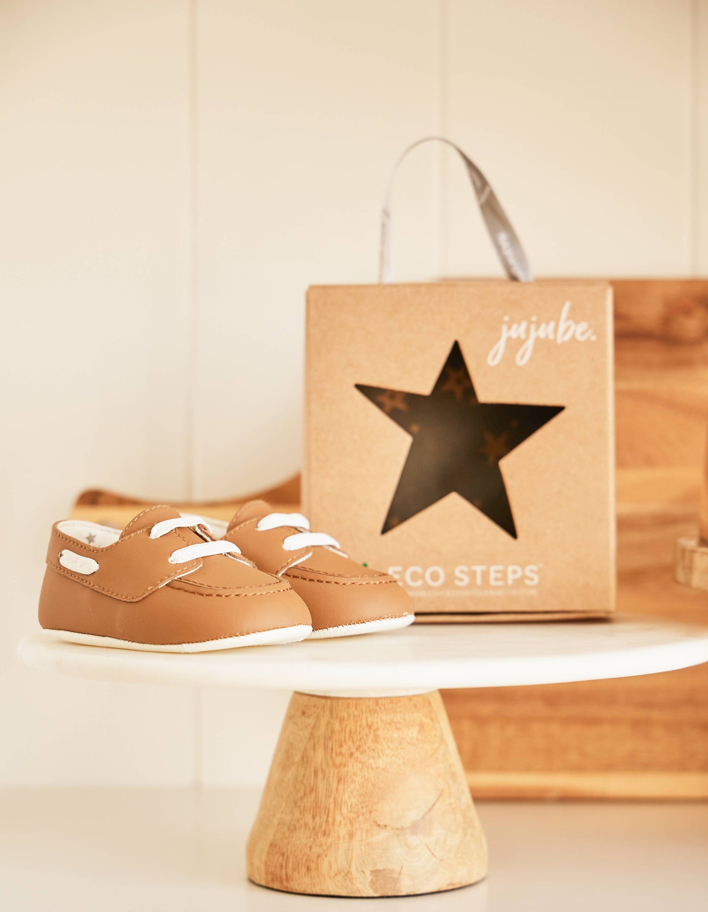 Brown Boat Shoe Brulee Eco Steps Juju bee