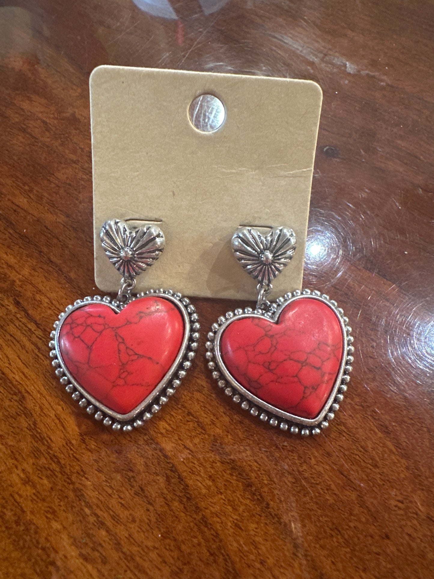 Heart Stone Dangle