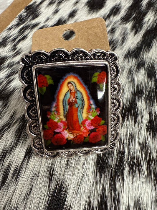 Virgin Mary Stretchy Rings