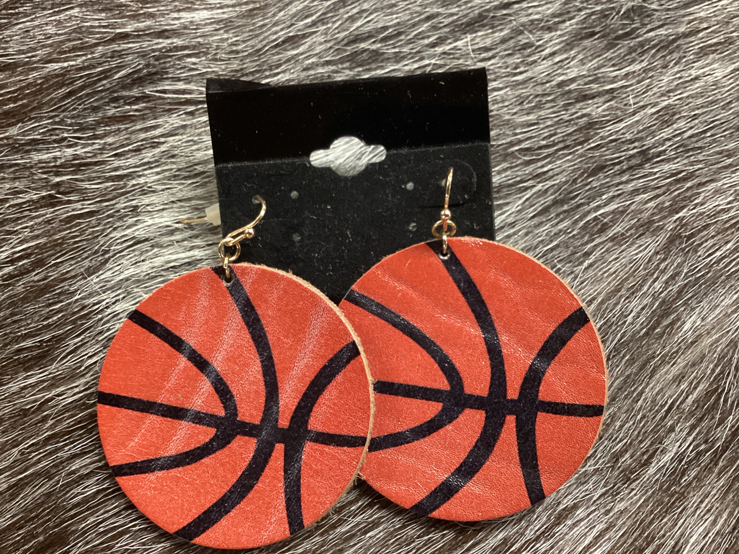 basketball earrings