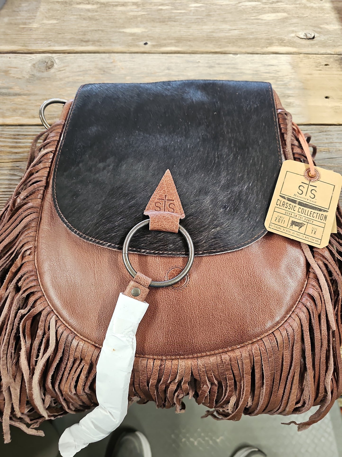 Indie Cowhide Saddlebag STS Ranchwear 35273