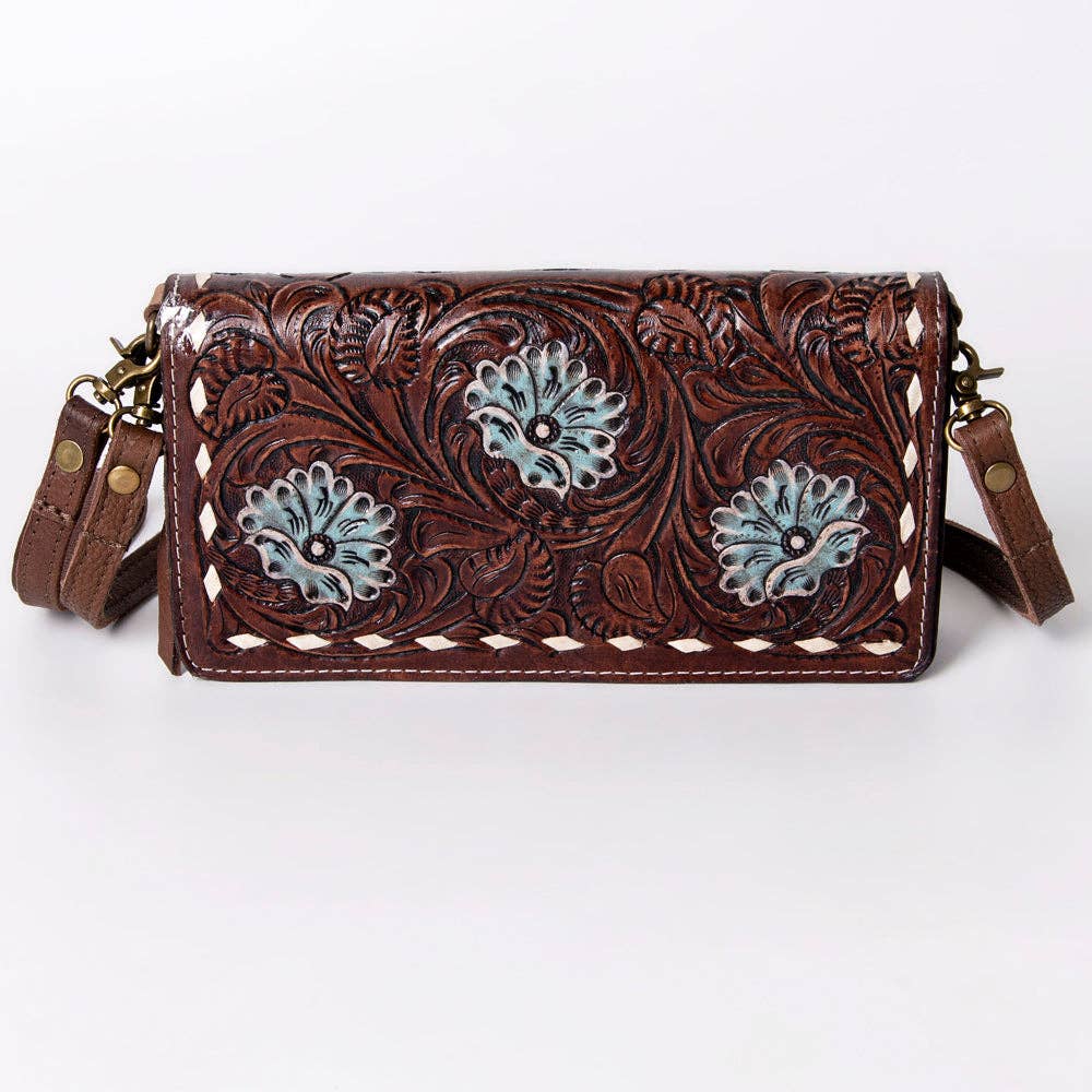 Cowgirl or Cactus Organiser Genuine Western Leather Women: LS western