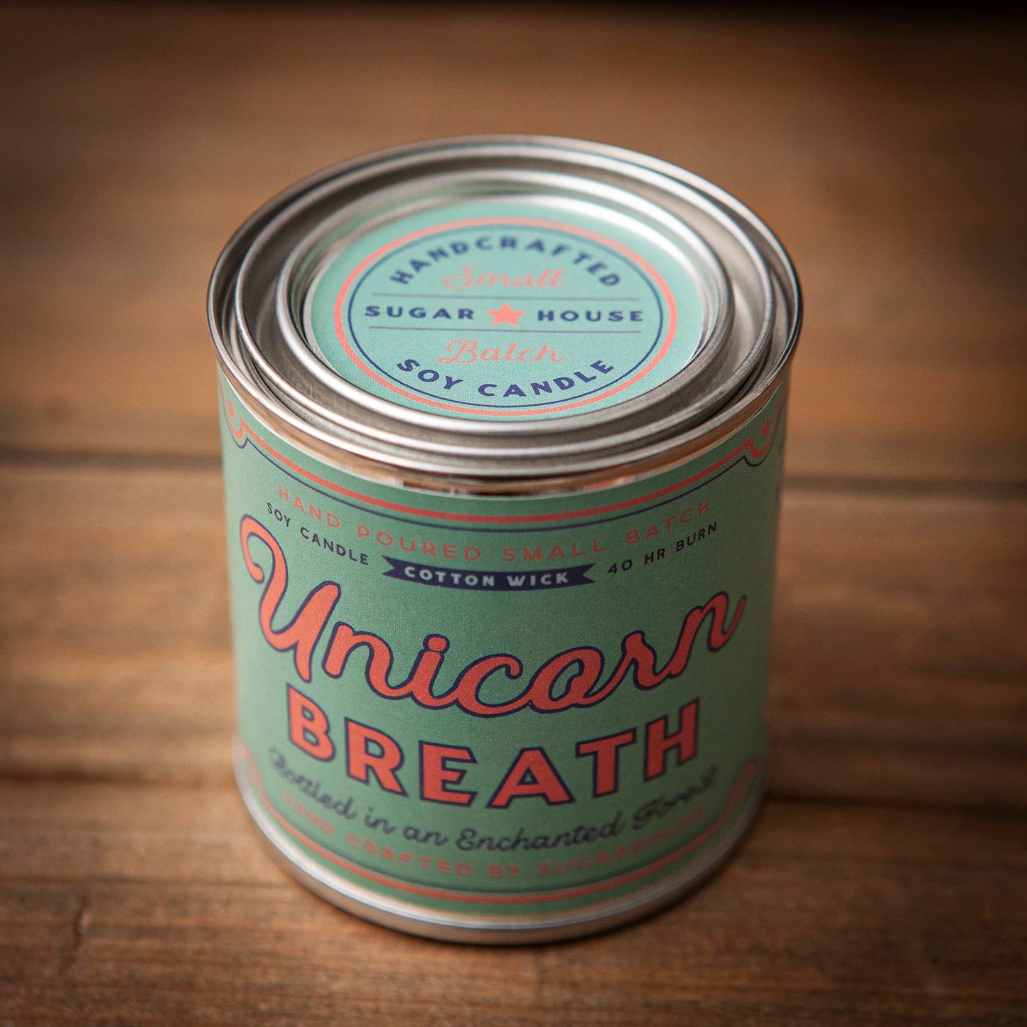 Unicorn Breath Soy Paint Can Candle Sugarhouse