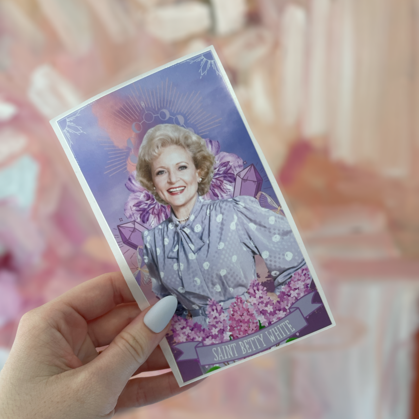Betty White Altar Candle