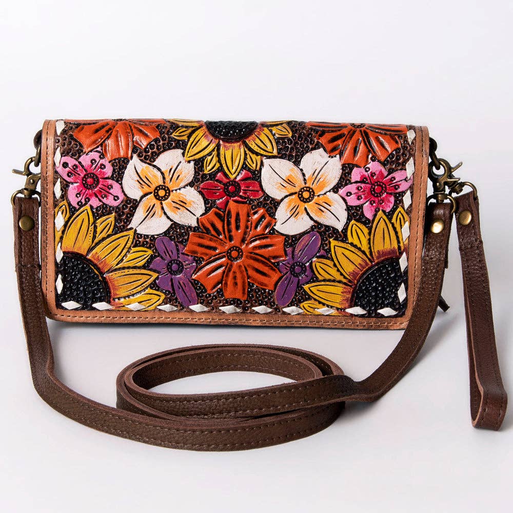 Cowgirl or Cactus Organiser Genuine Western Leather Women: LS western