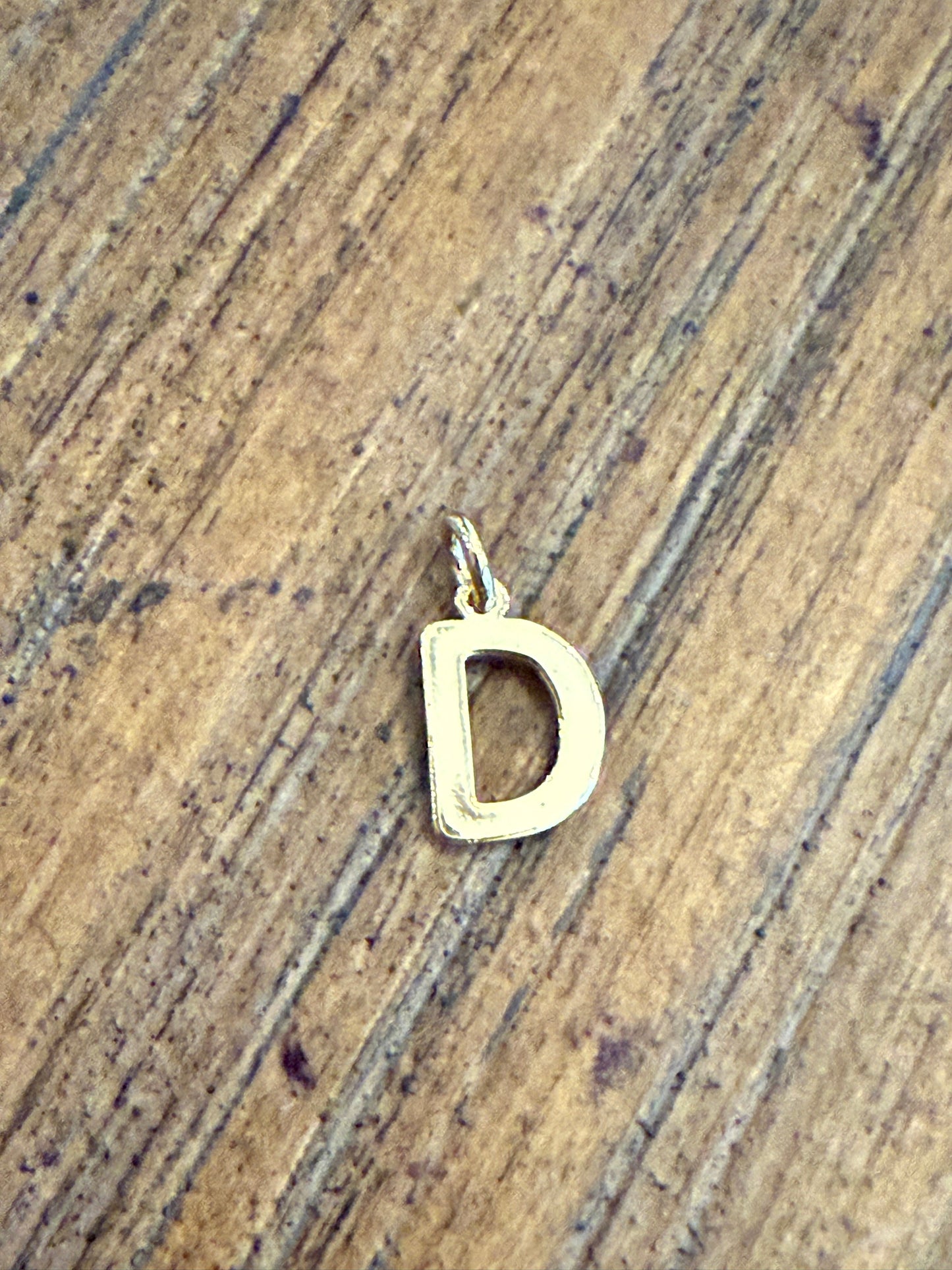 Classic Block Initial Letter Charms ~ Deep South Originals