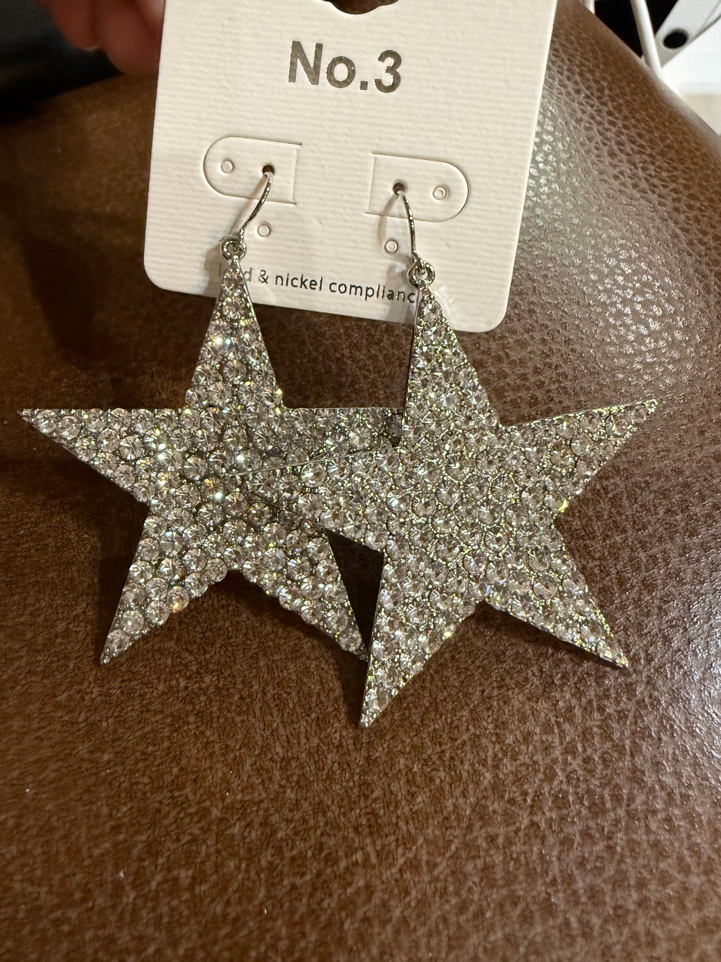 Shining Star Earrings Large