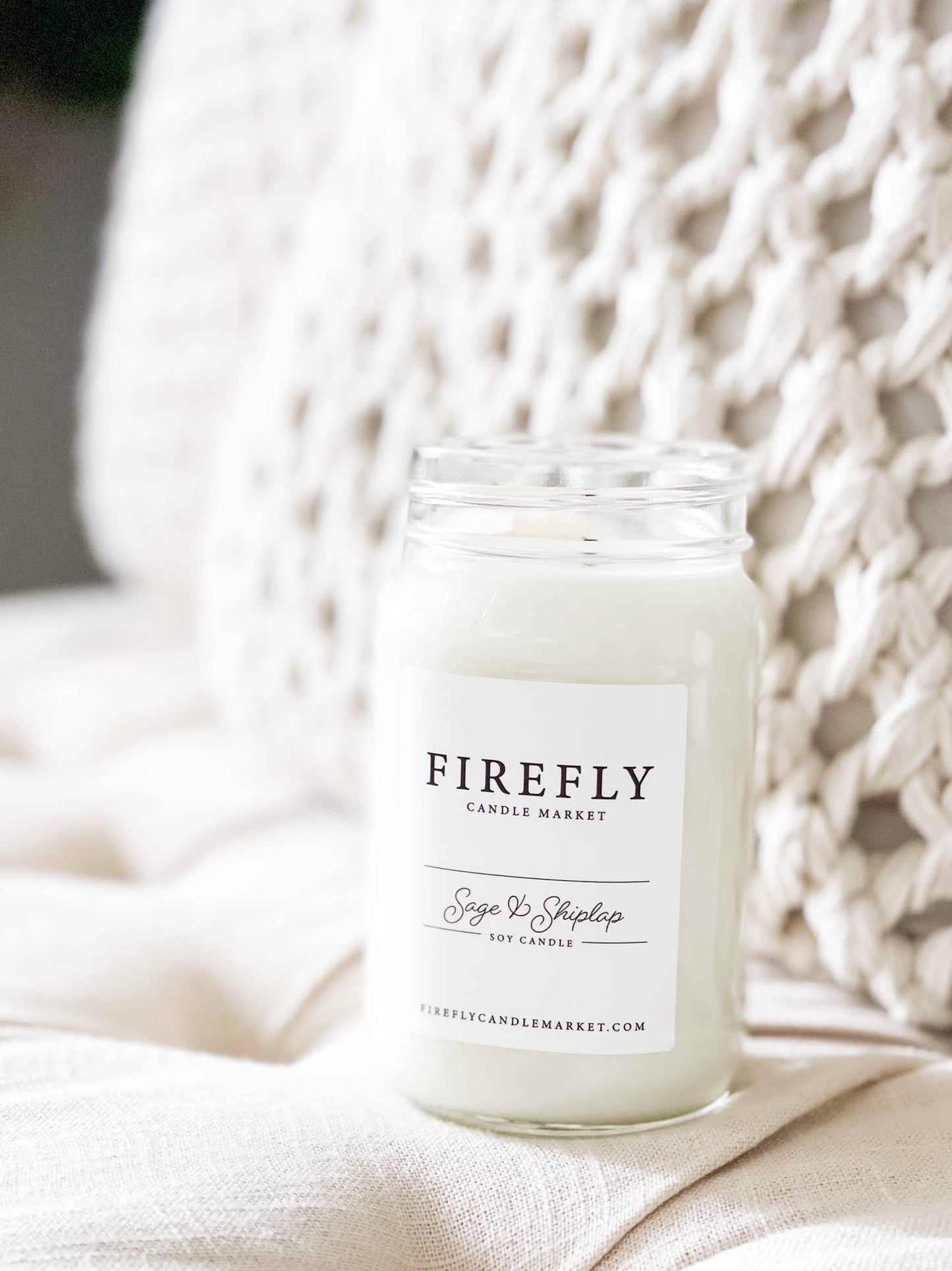 Sage & Shiplap: Large Candle