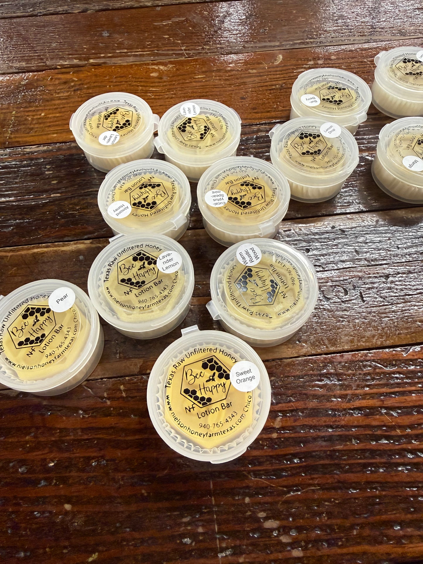 Bee Happy Small Honey Lotion Bars