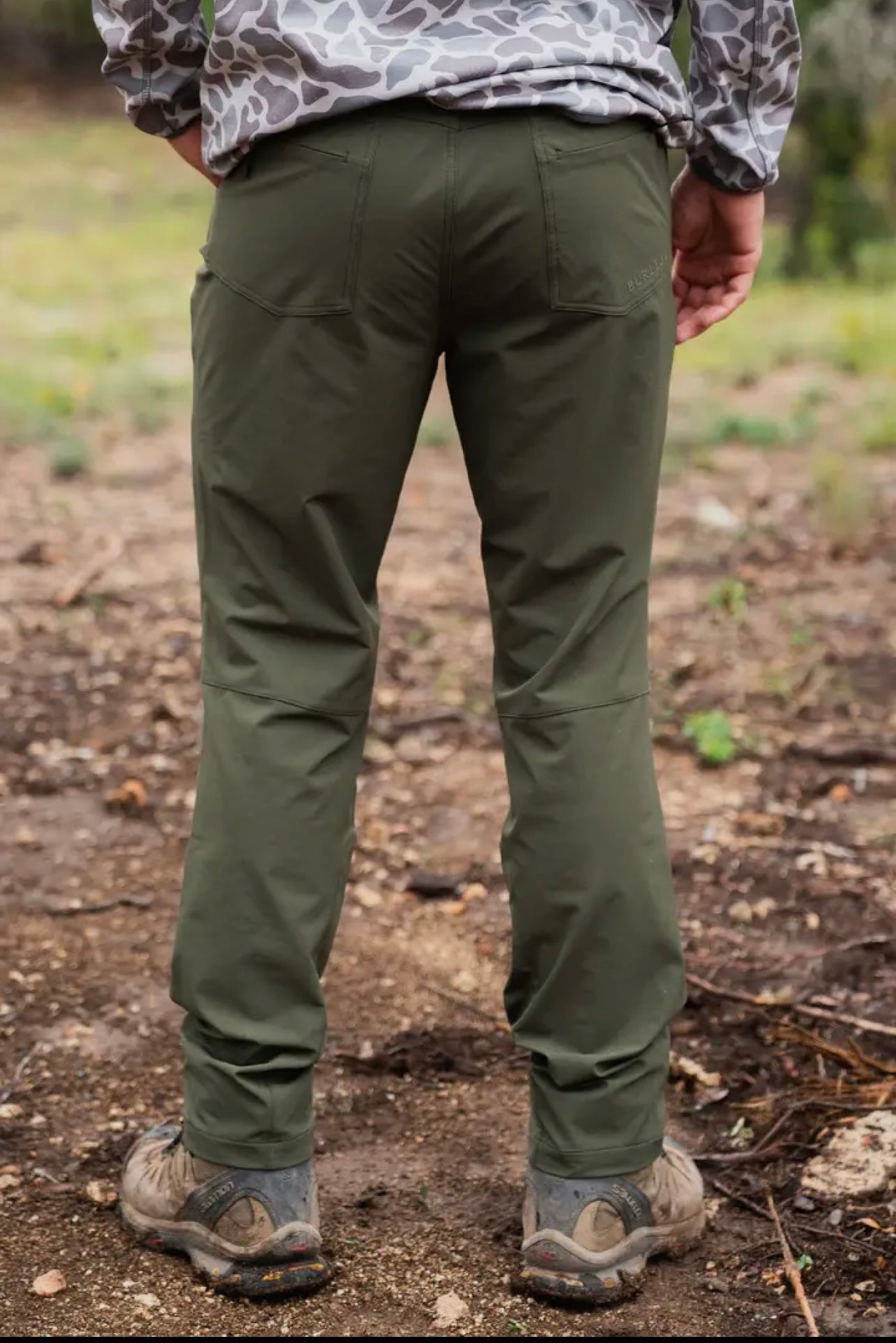 Olive Challenger Pant Burlebo