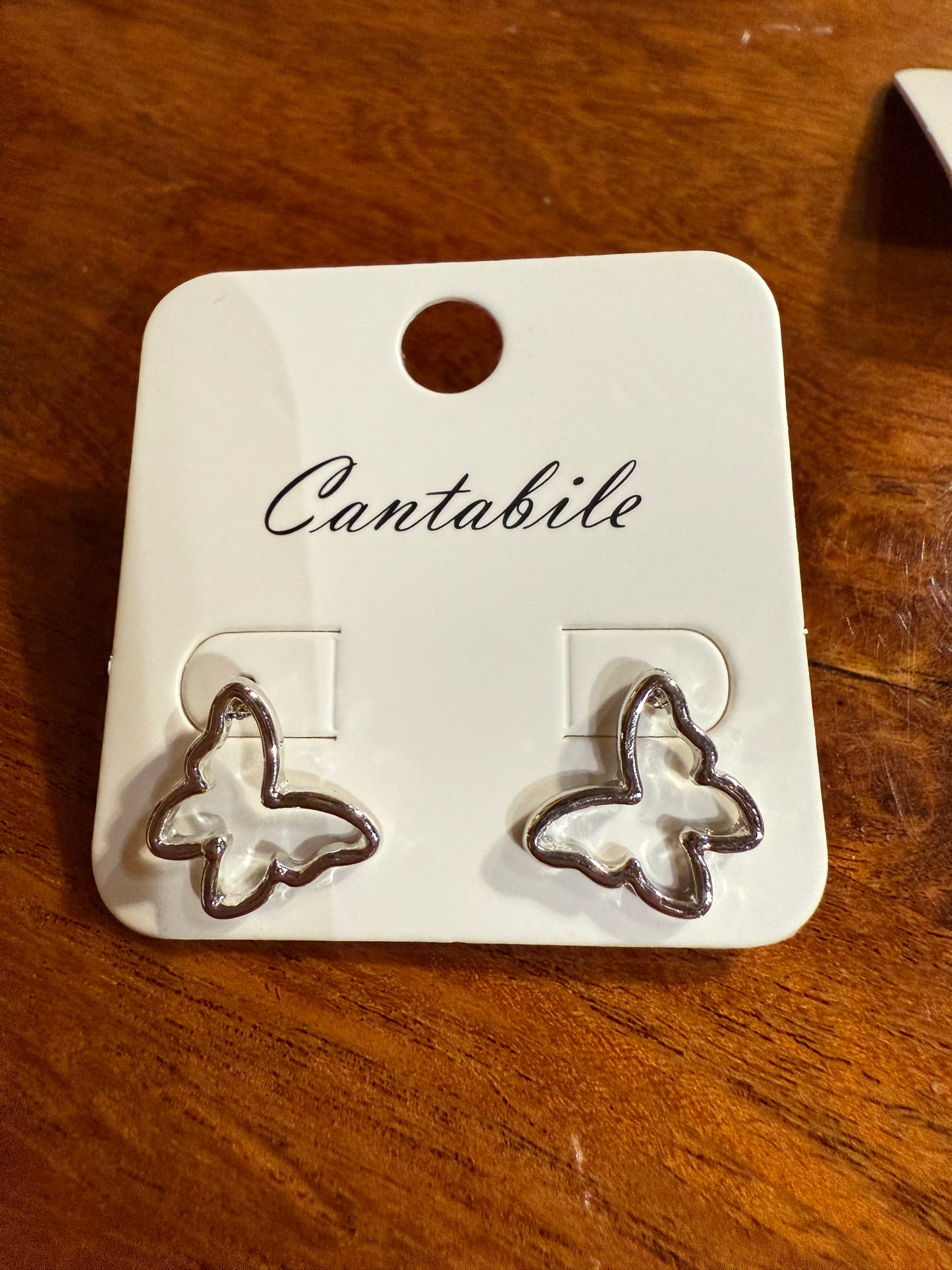 Dainty Butterfly Earrings