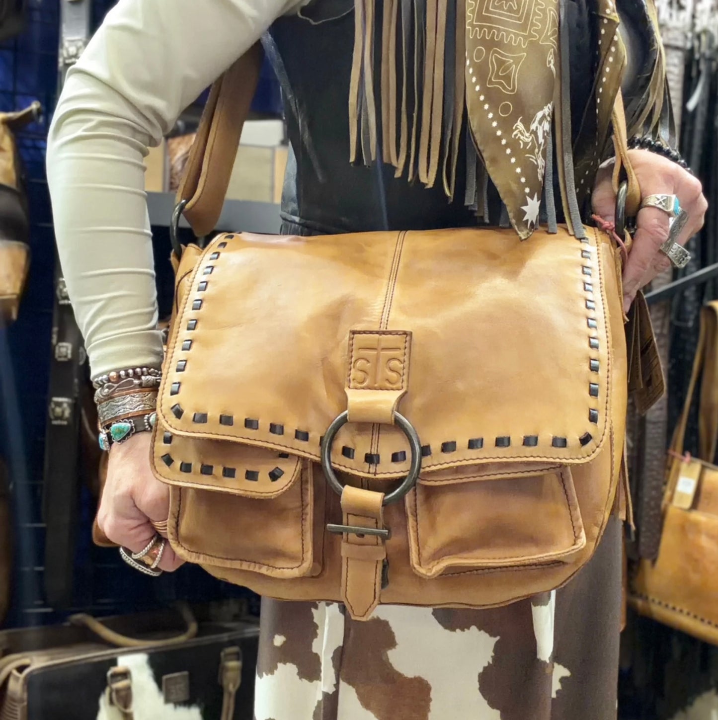 Bandera Saddle Hobo Bag STS Ranchwear 33472