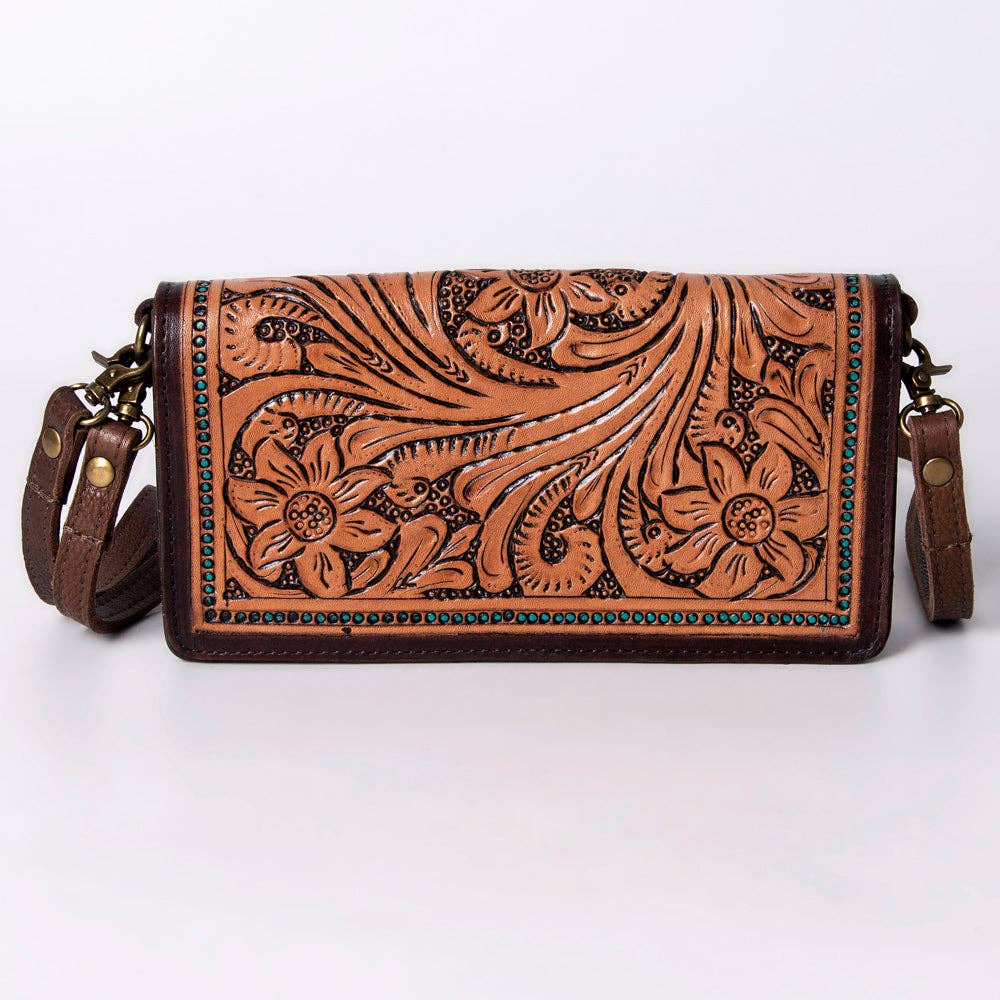 Cowgirl or Cactus Organiser Genuine Western Leather Women: LS western