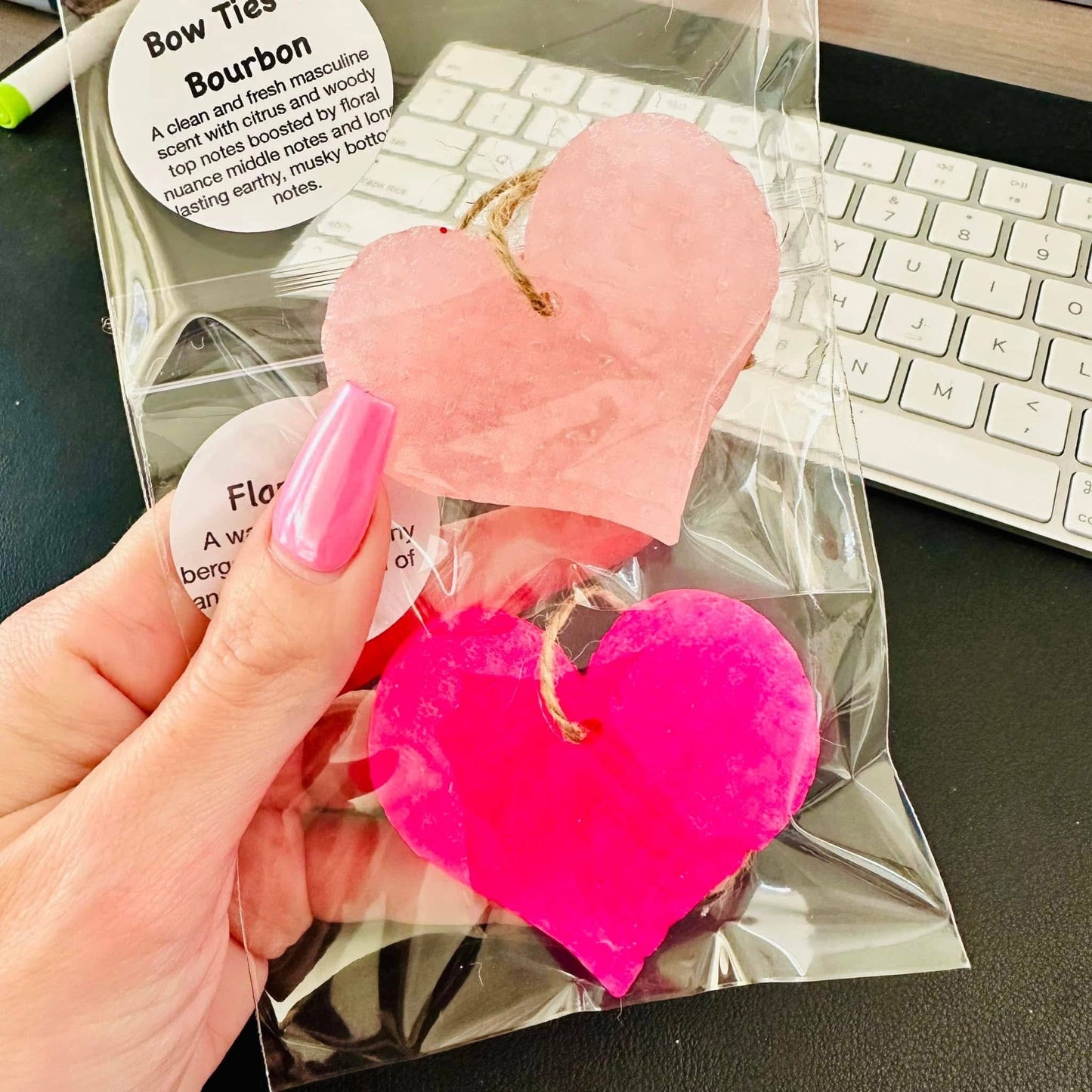 Valentines Mini Heart Car Freshie Southern Creek
