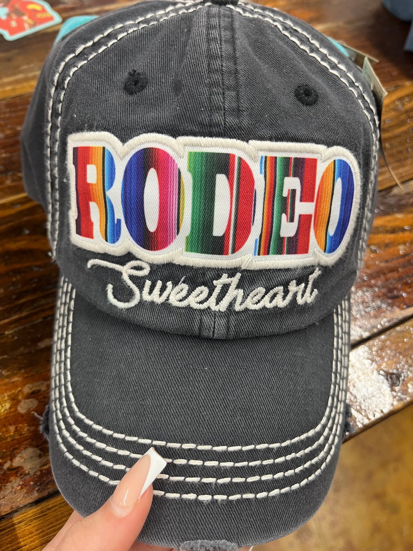 RODEO SWEETHEART WASHED VINTAGE HAT