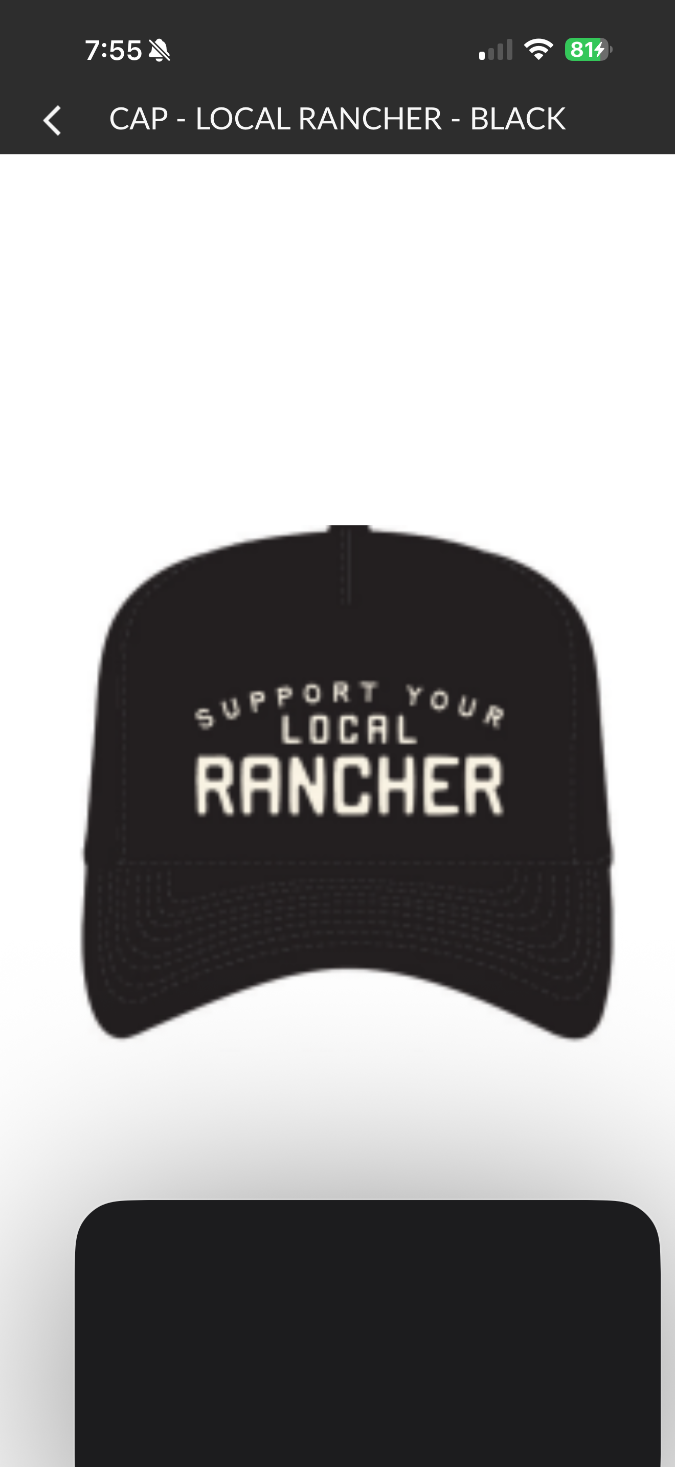 Support Your Local Rancher Burlebo Hat