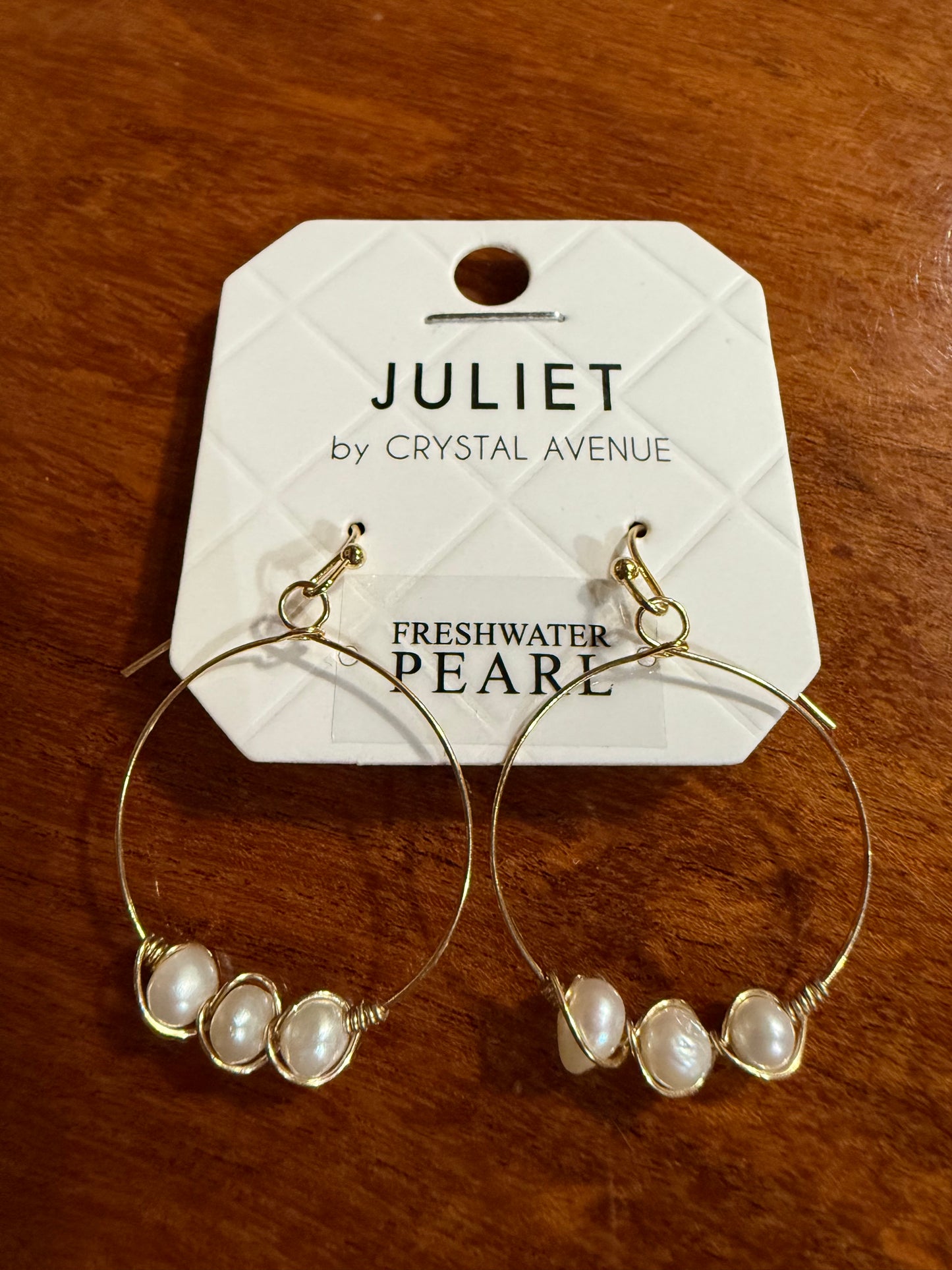 Genuine Freshwater Pearl Earrings