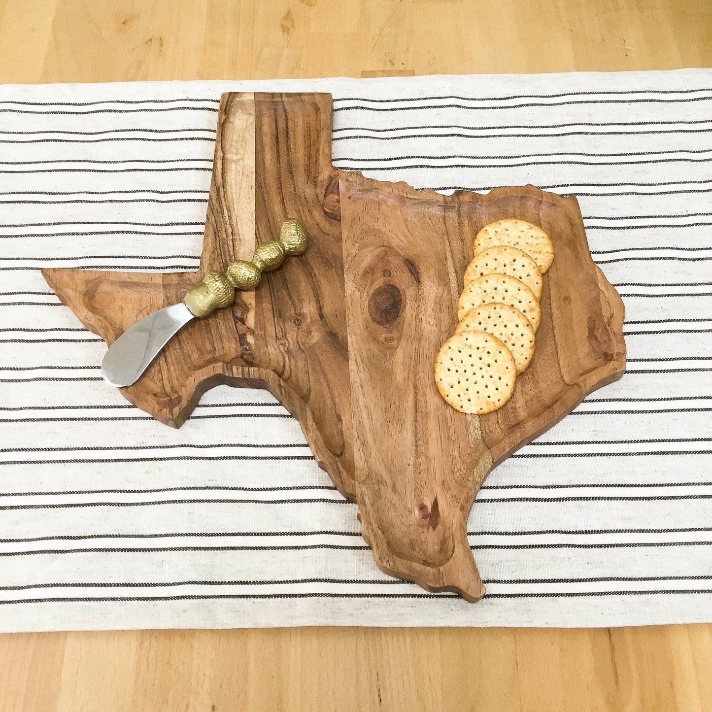 TEXAS Pride Acacia Wood Cutting Board