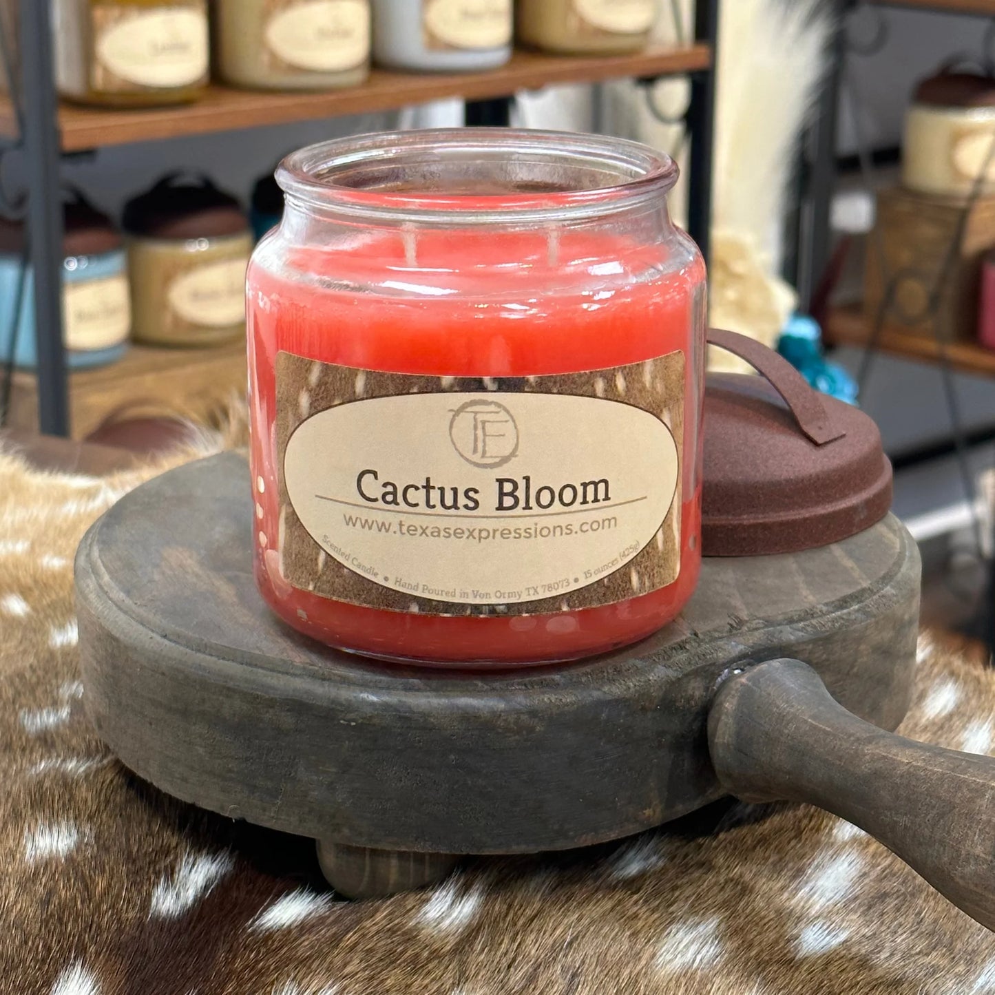 Cactus Bloom Texas Expressions Candle 16 Oz