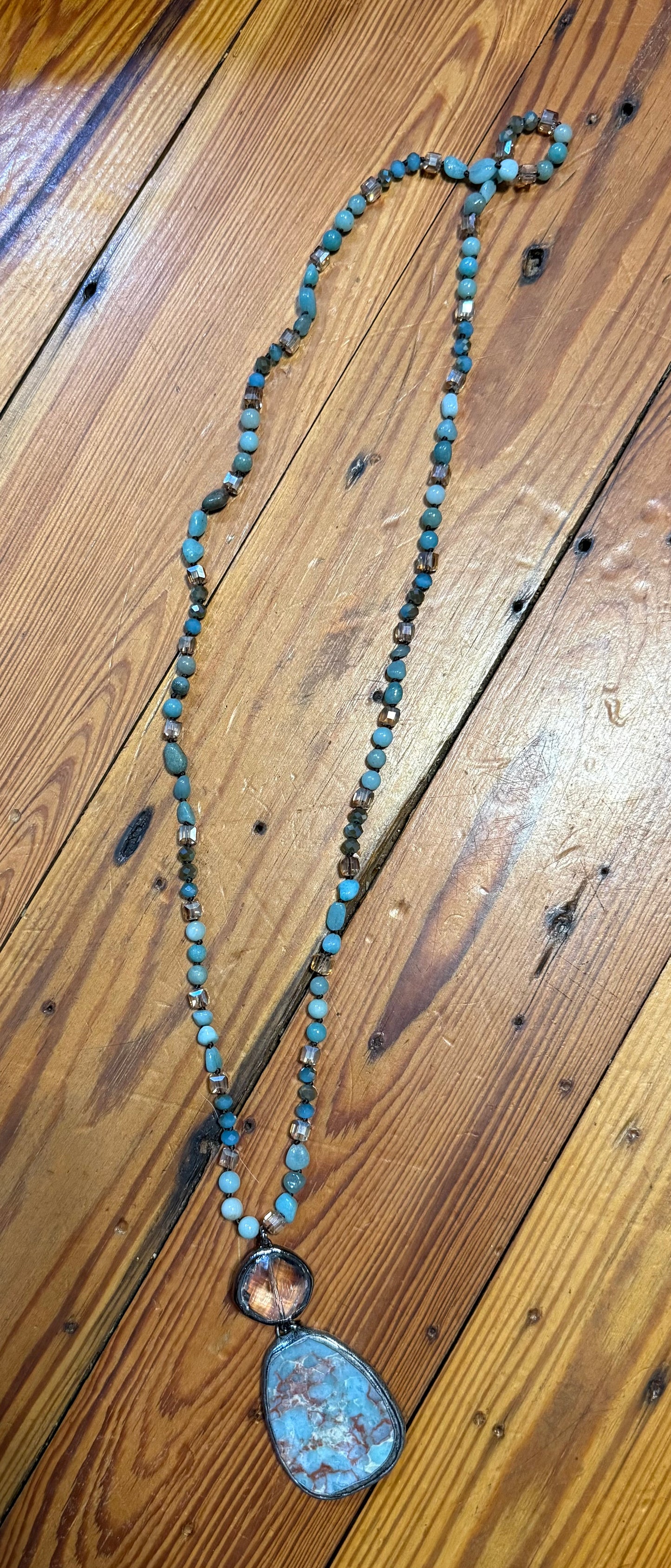 Boho Stone Pendant