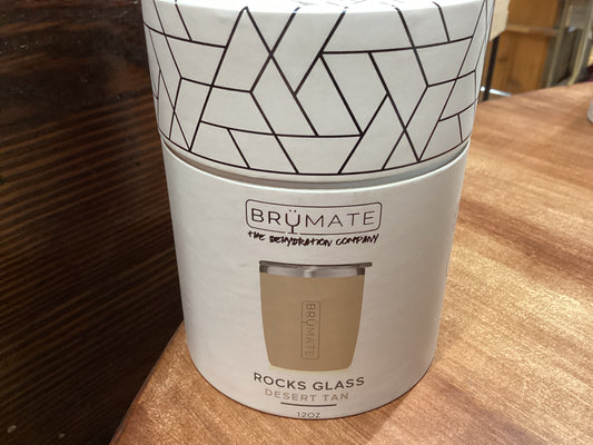 Brumate Rocks Glass-Desert Tan