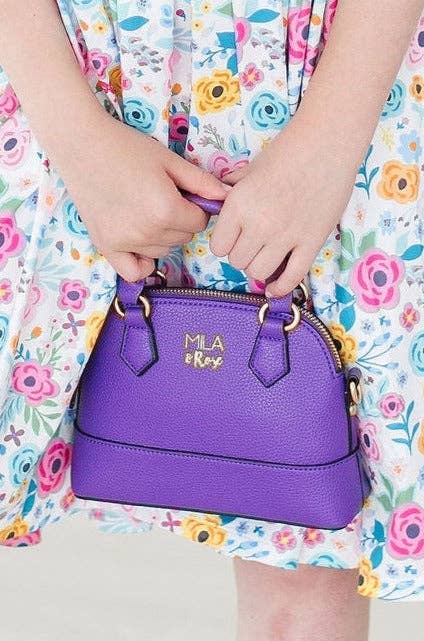 Purple Girl's Crossbody Purse Mila