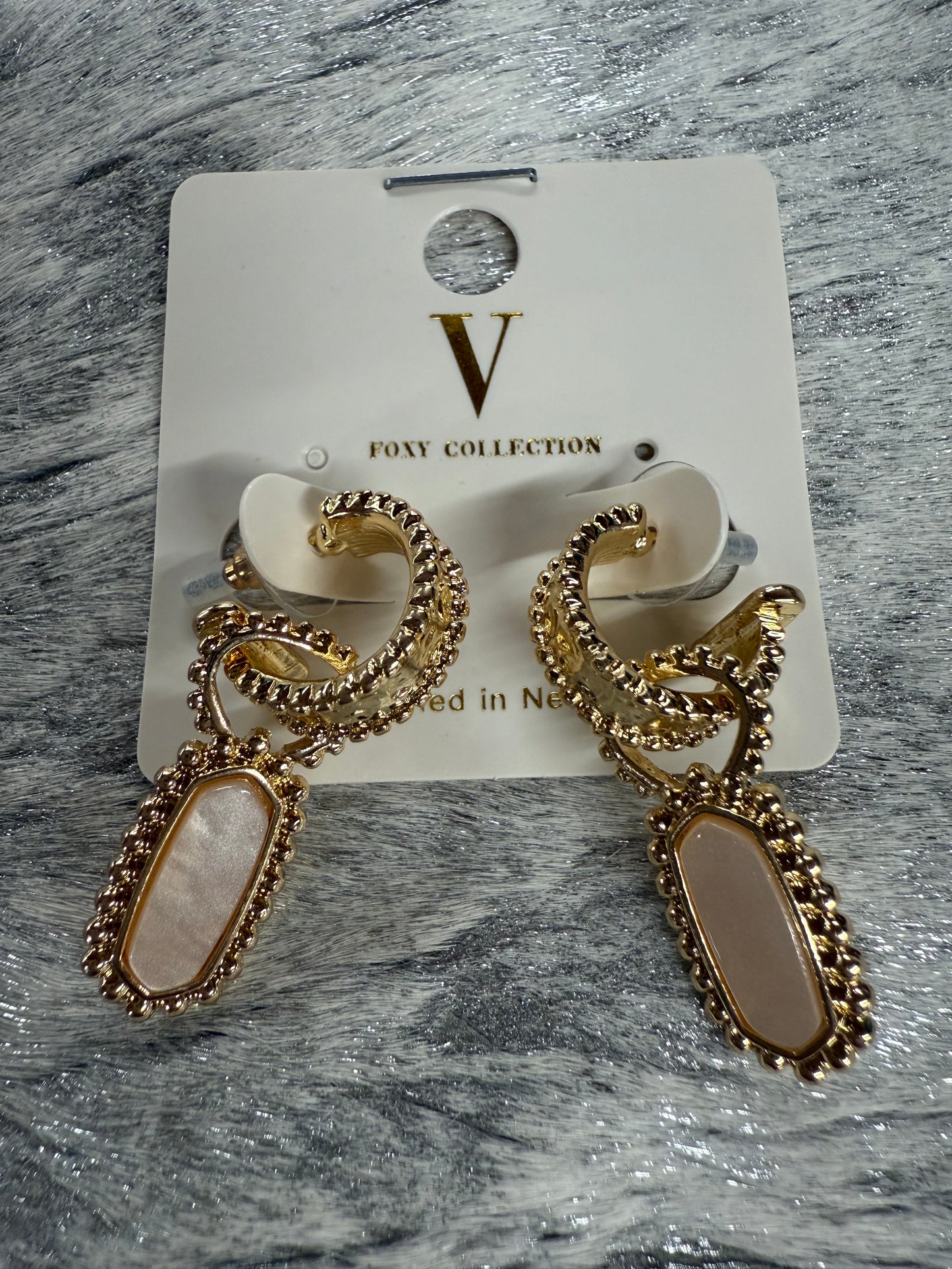 Dangle Hoop Earrings