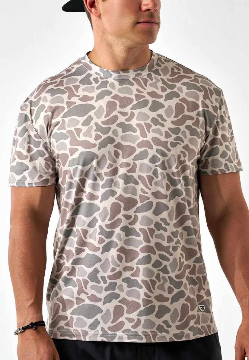 Classic Deer Camo Go To Tee Burlebo