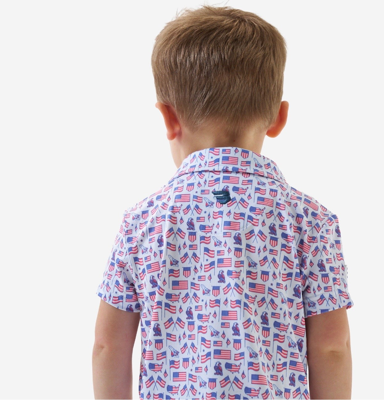 Old Glory Youth Burlebo Performance Polo Fl