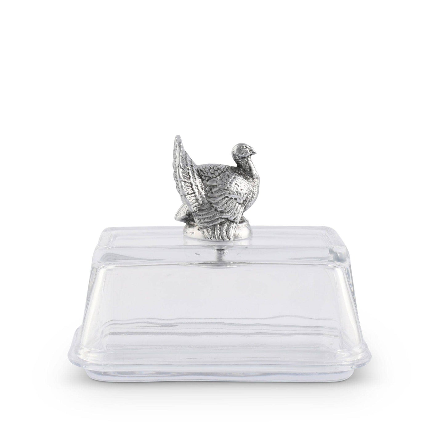 Glass Butter Dish - Turkey Arthur