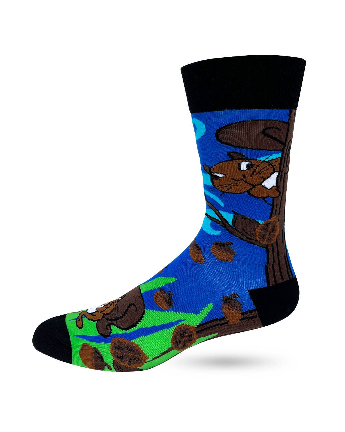Protect Your Nuts Men's Novelty Crew Socks Fab Daz