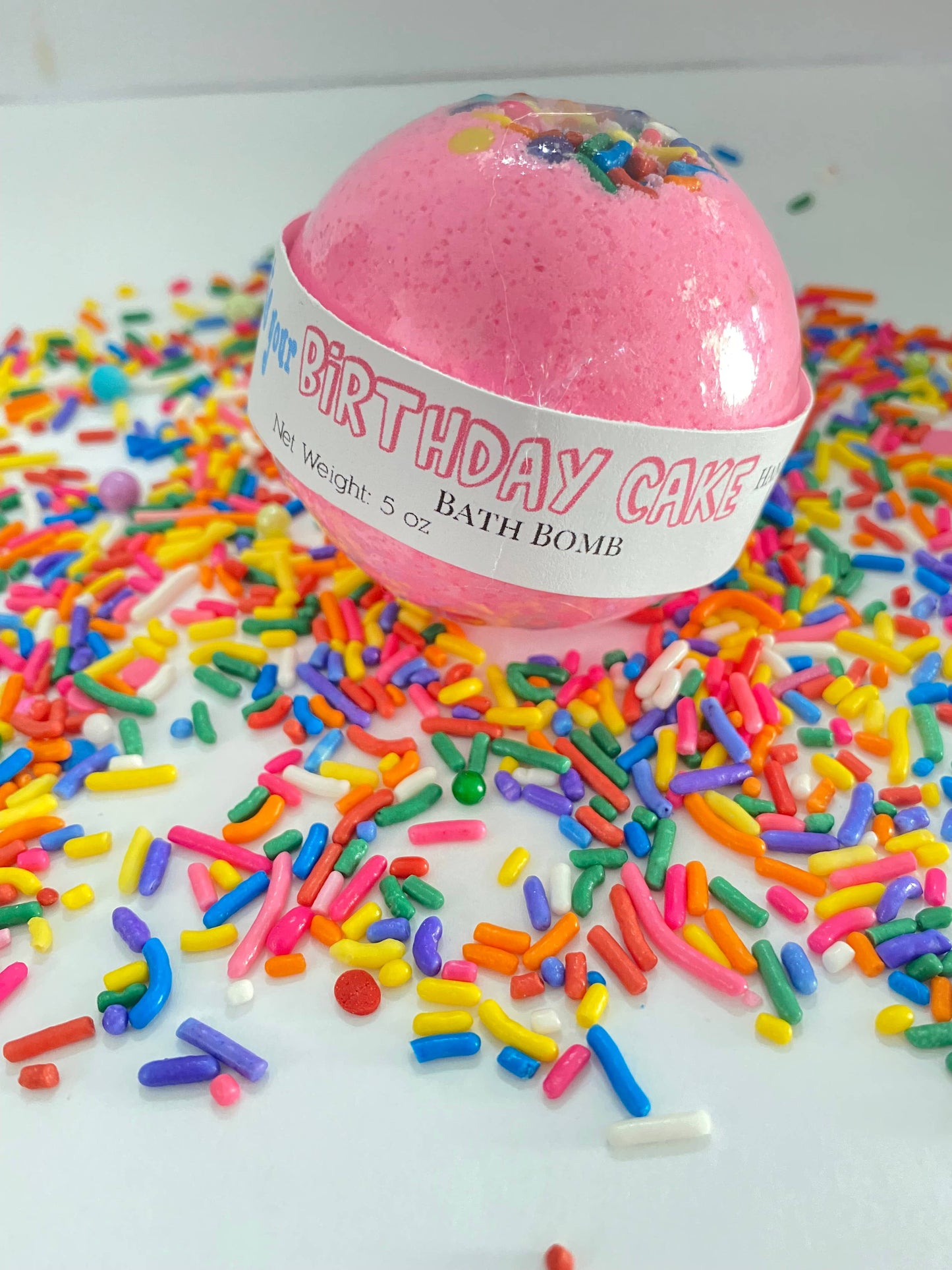 Birthday Cake Bath Bomb Mandatory Me