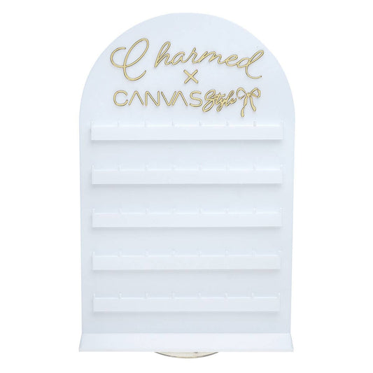 Charmed x Canvas Style Rotating Charm Display