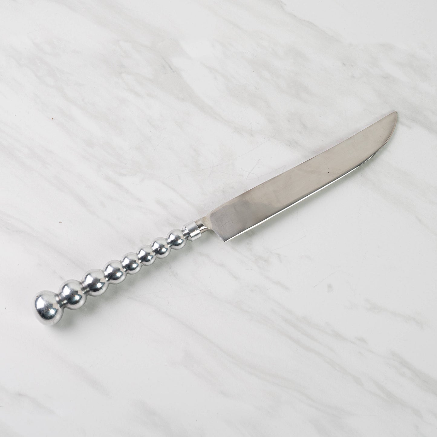 Beaded Handle Cake Knife