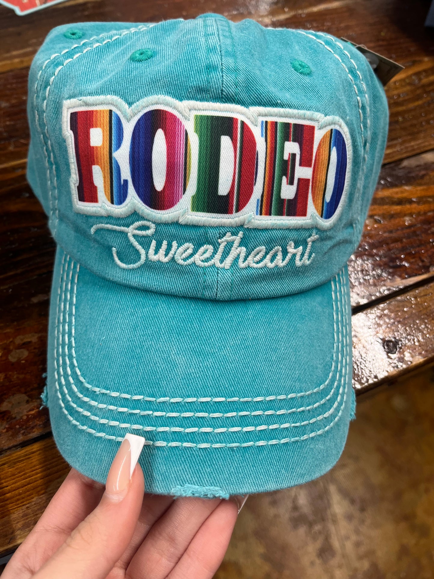 RODEO SWEETHEART WASHED VINTAGE HAT