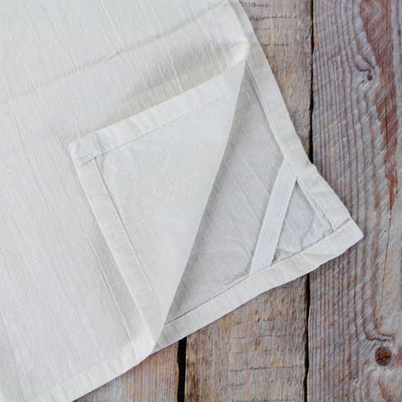 Daffodil Flour Sack Dish Tea Towel - Green Bee