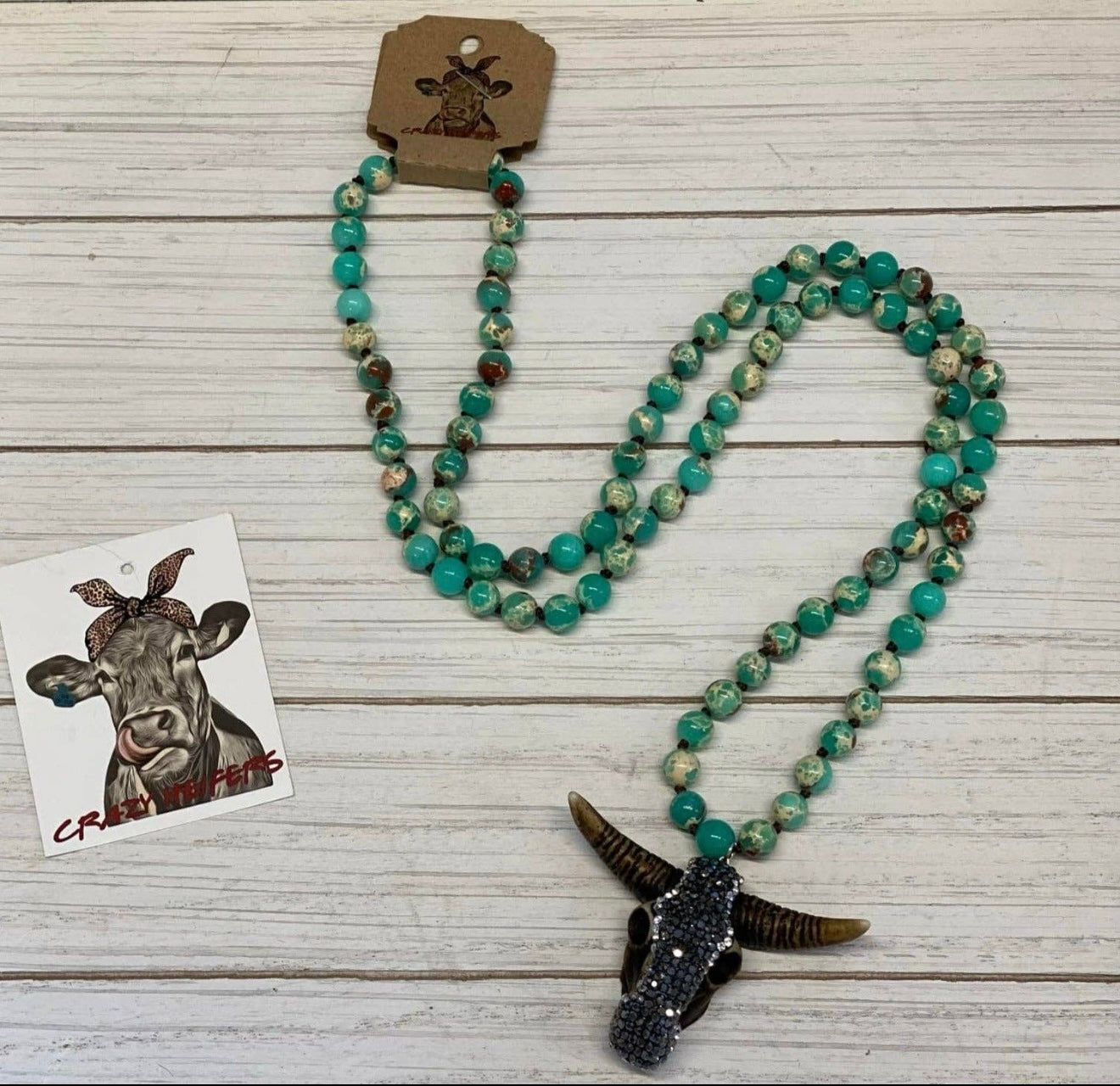 CHW Steer Head Necklace