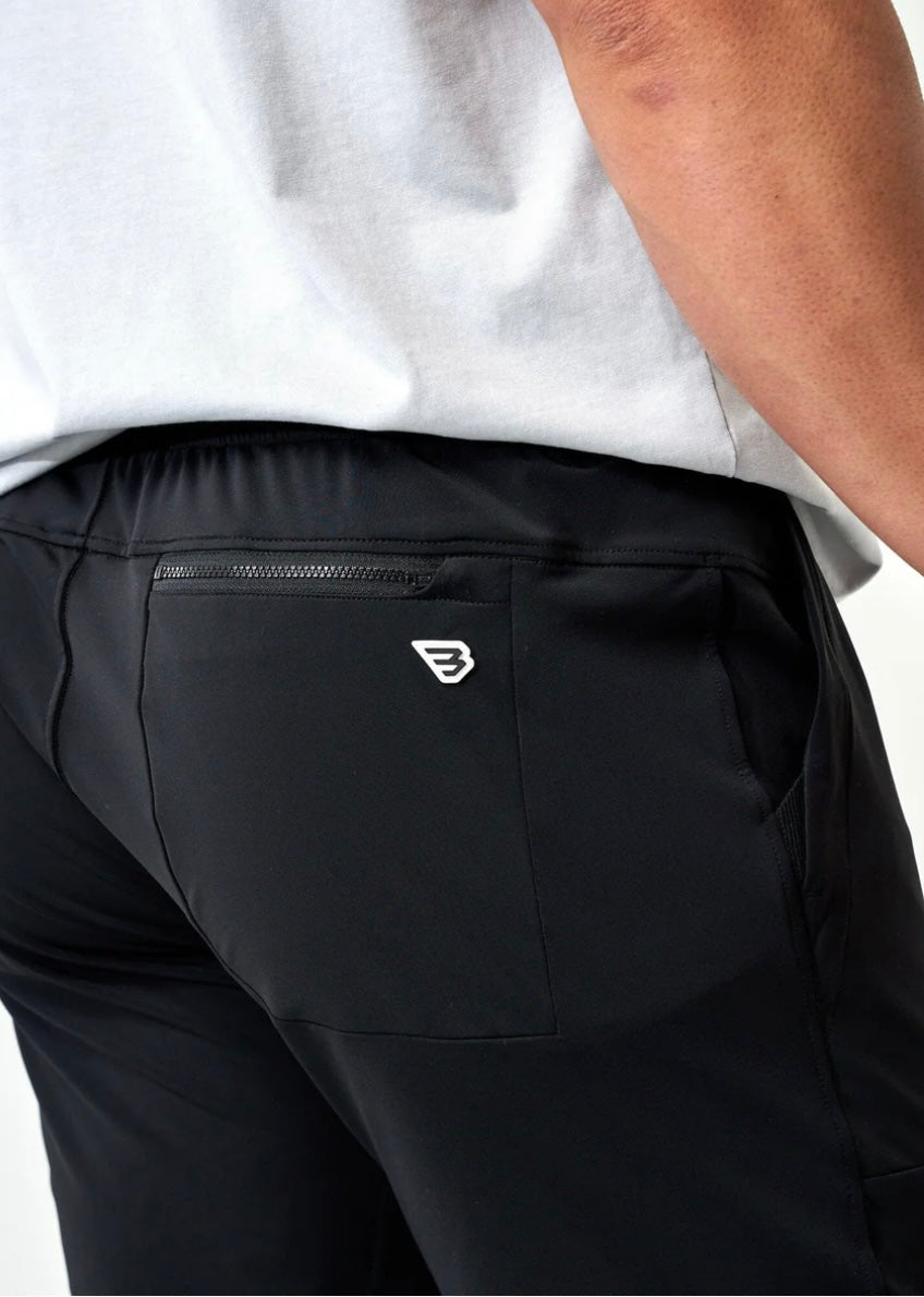 Black Performance Joggers Burlebo