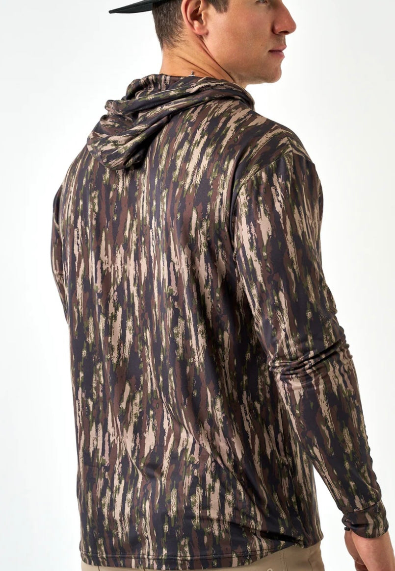 Midland Camo Performance Hoodie UPF 50 Burlebo