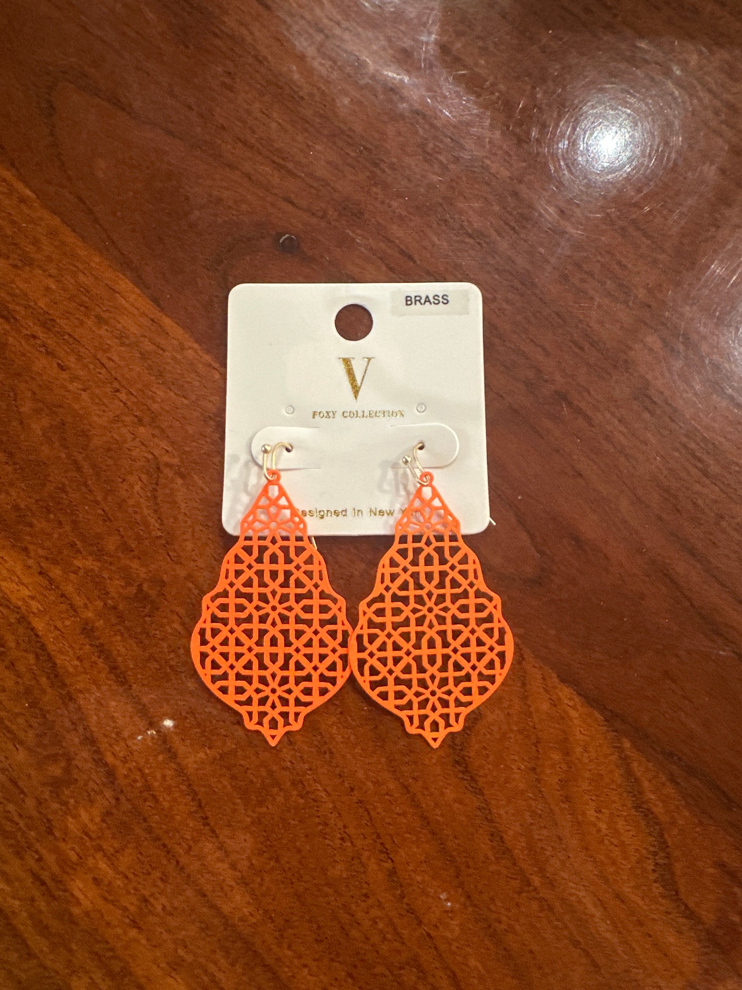 Dangle Lattice Earrings