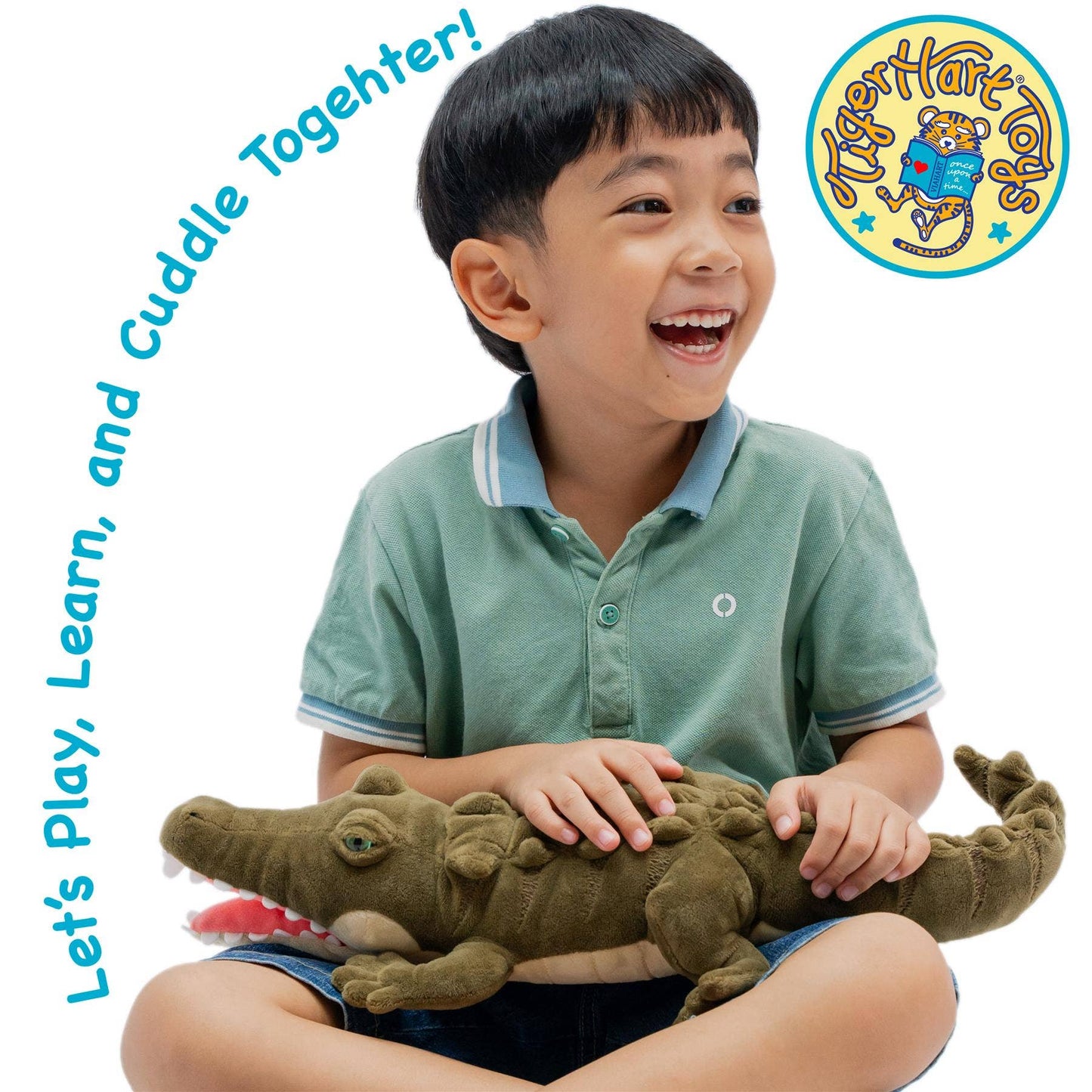 Carioca The Crocodile - 18 Inch Stuffed Animal Plush Viahart