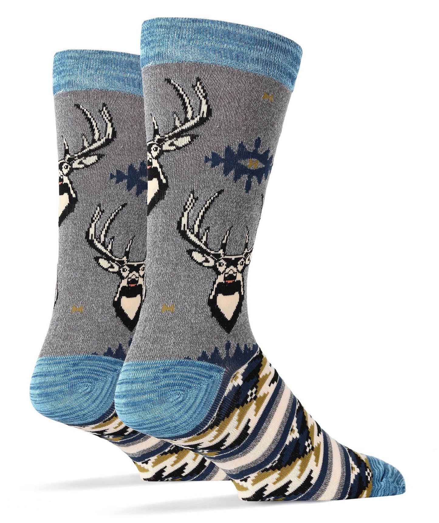 Deer Grace | Men's Premium Cotton Crew Socks Oooh Yeah sock